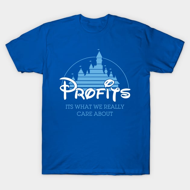 Profits T-Shirt by old_school_designs